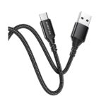 USB kabal 1m BOROFONE BX54 Ultra bright charging data Micro black