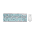 Tastatura + miš Everest KM-01K Turquoise, USB, BiH layout