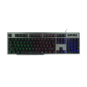 Tastatura gaming RAMPAGE KB-R78 Gray / Black USB Rainbow Backlight BiH Layout Gaming Keyboard, 30859