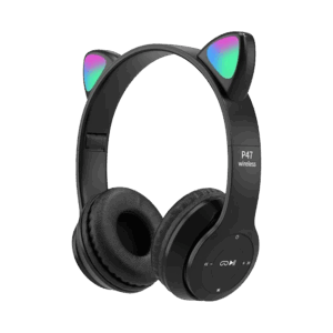 Slušalice za djecu bluetooth cat P47M black