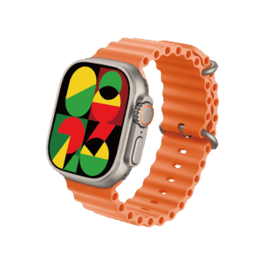 Pametni sat Modio MC92 Ultra 2 Orange dvije narukvice