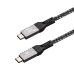 USB USB4 Gen 3x2 kabl 240W, 40 Gbps Type-C to Type-C  Power Delivery (PD) charging & data cable, 1.5 m GEMBIRD CCBP-USB4-CMCM240-1.5M