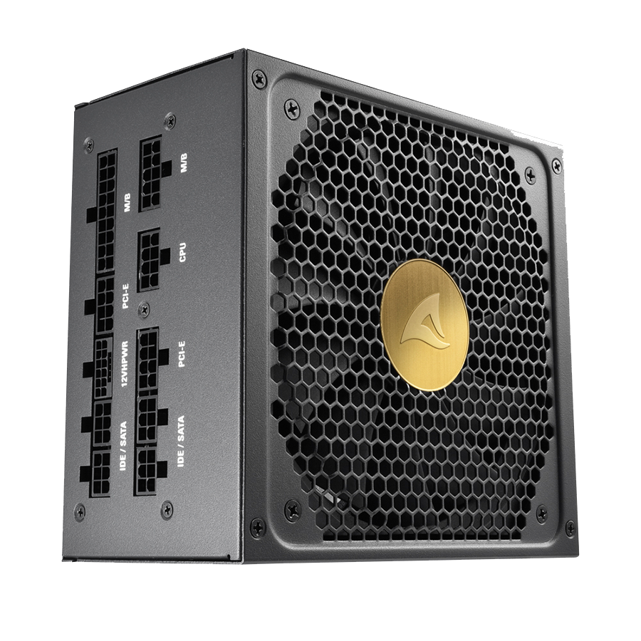 Napojna jedinica SHARKOON gaming modular, REBEL P30 Gold 850W ATX3.0, PCIe Gen5 12VHPWR
