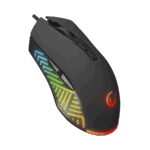 Miš gaming RAMPAGE SMX-G68 SPEAR Full RGB 7200DPI Black 7D Macro Gaming Mouse, 34870