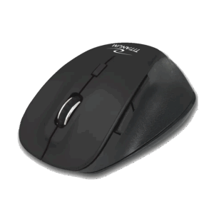 Miš bluetooth TITANUM OPTICAL MOUSE 6D, FORNAX BLACK, TM122K