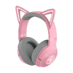 Slušalice Razer Kraken Kitty V2 BT - Quartz Edition - Wireless Bluetooth RGB Headset with Kitty Ears - FRML Packaging, RZ04-04860100-R3M1