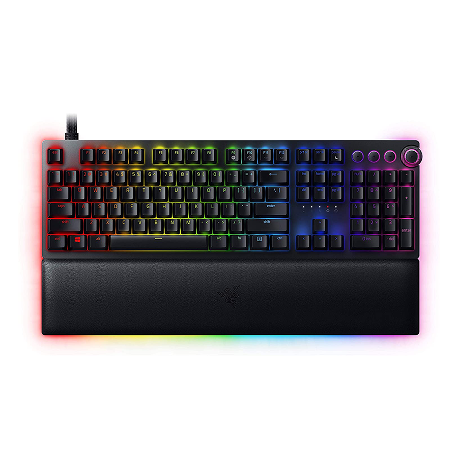 Tastatura Razer™ Huntsman V2 – Optical Gaming Keyboard (Clicky Purple Switch) – US Layout – FRML Packaging, RZ03-03930300-R3M1