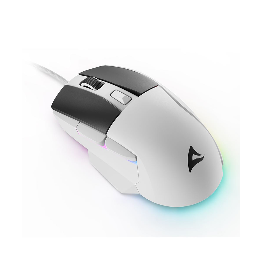 Miš SHARKOON gaming Skiller SGM35 White