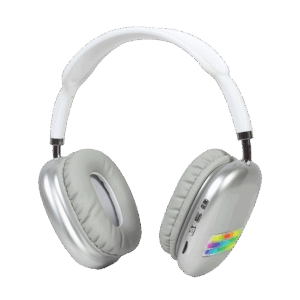 Slušalice sa mikrofonom bluetooth GEMBIRD RGB LED, BHP-LED-02-W, white