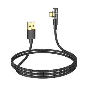 USB kabal BOROFONE BU39 Rio Transparent Discovery Edition charging data cable Type-C black 1,2m, 2,4 A