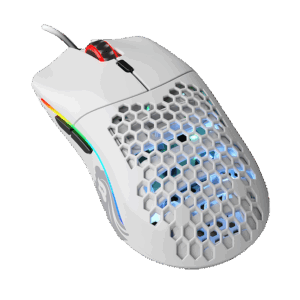 Miš Glorius gaming Race D RGB GD-GWHITE glossy white