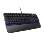 Tastatura gaming RAMPAGE KB-R86 UMBRA Black USB Rainbow Backlit Blue Switch US Layout Mechanical, 40384