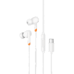 Slušalice sa mikrofonom Type-C BOROFONE BM92 Refined universal earphones with microphone Type-C white