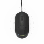 Miš GEMBIRD MUS-UL-02, USB, large size illuminated, black, 2400 dpi