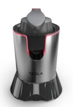 TESLA Citruseta CJ301BX; Snaga 300 W; Kapacitet posude 650ml; Dvosmjerno okretanje; Podesivi plastični filter; Dvije veličine konusa za cijeđenje; Ručica za pritisak; INOX kućište; Jednostavno rukovanje i čišćenje; Automatska start/stop funkcija