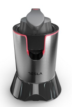 TESLA Citruseta CJ301BX; Snaga 300 W; Kapacitet posude 650ml; Dvosmjerno okretanje; Podesivi plastični filter; Dvije veličine konusa za cijeđenje; Ručica za pritisak; INOX kućište; Jednostavno rukovanje i čišćenje; Automatska start/stop funkcija