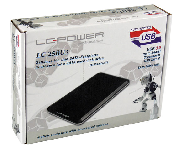 LC-Power LC-25BU3 Enclosure2.5″ USB 3.0