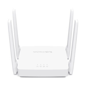 MERCUSYS AC10 AC1200 Wireless Dual Band Router  802.11ac standard, AC10 delivers blazing-fast Wi-Fi speeds up to 1200 Mbps 300 Mbps (2.4 GHz) for inte