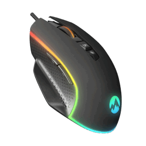 Miš gaming Everest Everest RAGE-X2 Usb Black 800/1600/3200/4800/6400 DPI,, 7D, Sunplus 199  Gaming Mouse, 35122