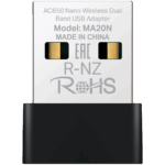Mercusys MA20N AC650 Nano Wi-Fi USB Adapter