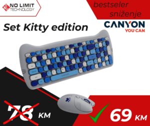 Set tastatura+miš Canyon, bežični