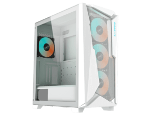 Gigabyte CASE C301G White; 3xARGB fans(1xRear; 3xFront); GPU H : 400mm; Dust filter