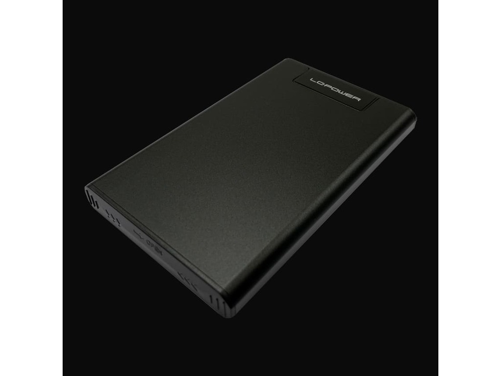 LC-Power Enclosure HDD/SSD 2.5Aluminijsko kuciste za 2.5″Brz prenos podataka sa hlađenjem