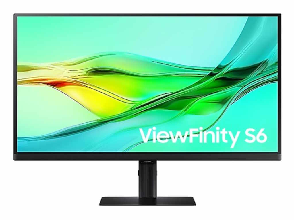 Samsung monitor ViewFinity S6QHD, 27″, IPS, 100Hz, 350cd5ms, HDMI, DP, USB Hub, Type-C(90W)