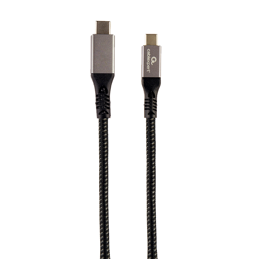 USB Premium 3.2 Gen. 2×2 Type-C charging & data cable, GEMBIRD, 20 Gbps, 100 W, 1.5 m, CCBP-USB3-CMCM100-1.5M