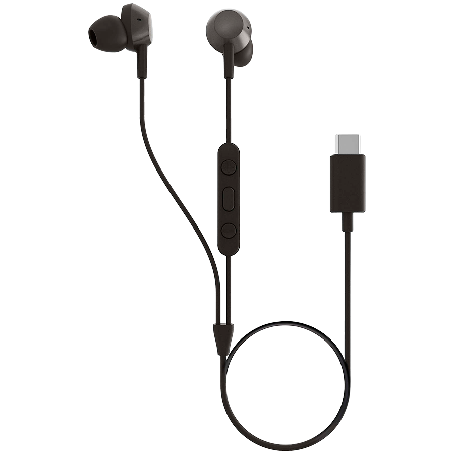 In-ear headphones with microphone and USB Type-C
