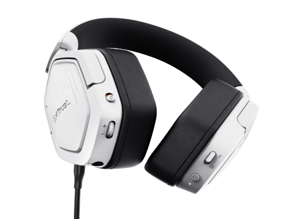 Trust GXT493W Carus over-earwireless slušalice, bijele