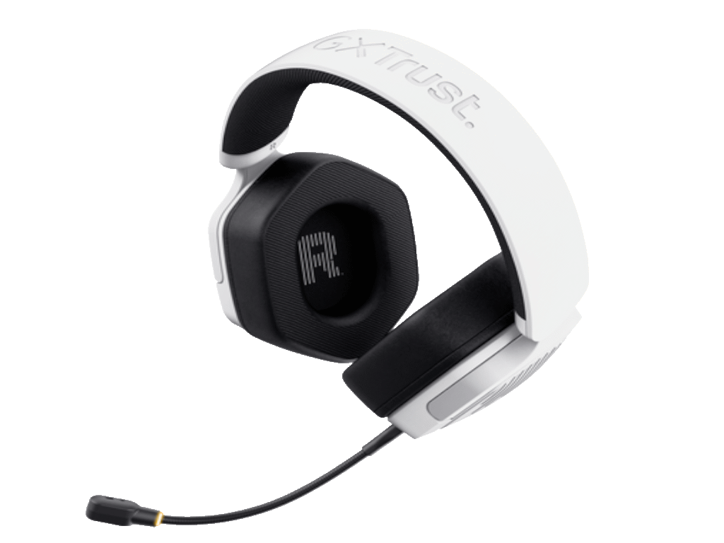 Trust GXT493W Carus over-earwireless slušalice, bijele