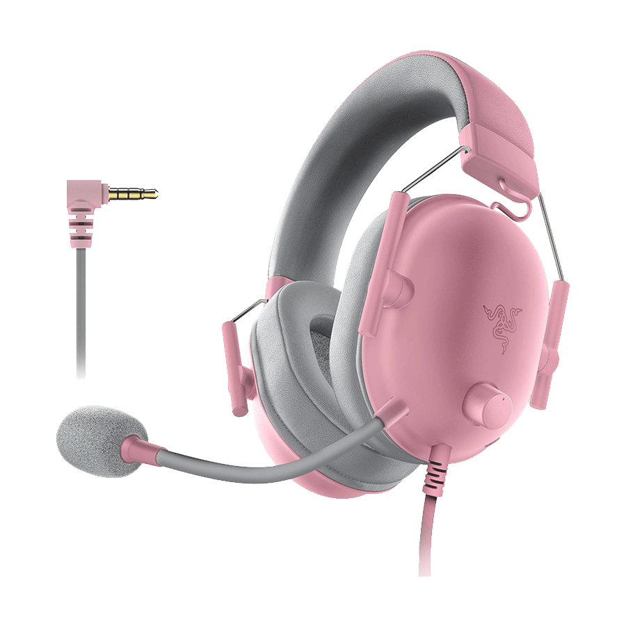 Slušalice Razer BlackShark V2 X – Wired Gaming Headset – Quartz Pink – FRML Packaging RZ04-03240800-R3M1