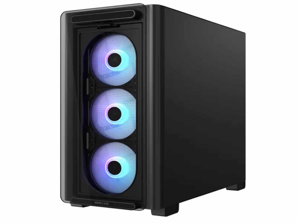 ASUS CASE A23 PLUS TG ARGBBlack, Micro-ATX,4x ARGB fans