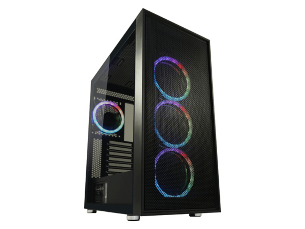 LC-Power Case Gaming 802B 4x 120mm RGB fans Black_Wanderer_X – ATX gaming case