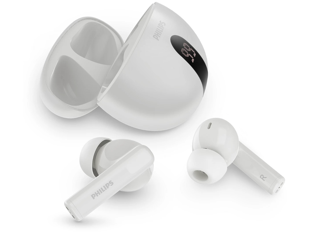 Philips TAT2520WT/00 bežičnBlokiranje buke; 2 AI mikrofonDo 20 sati reprodukcije; zastita IPX4