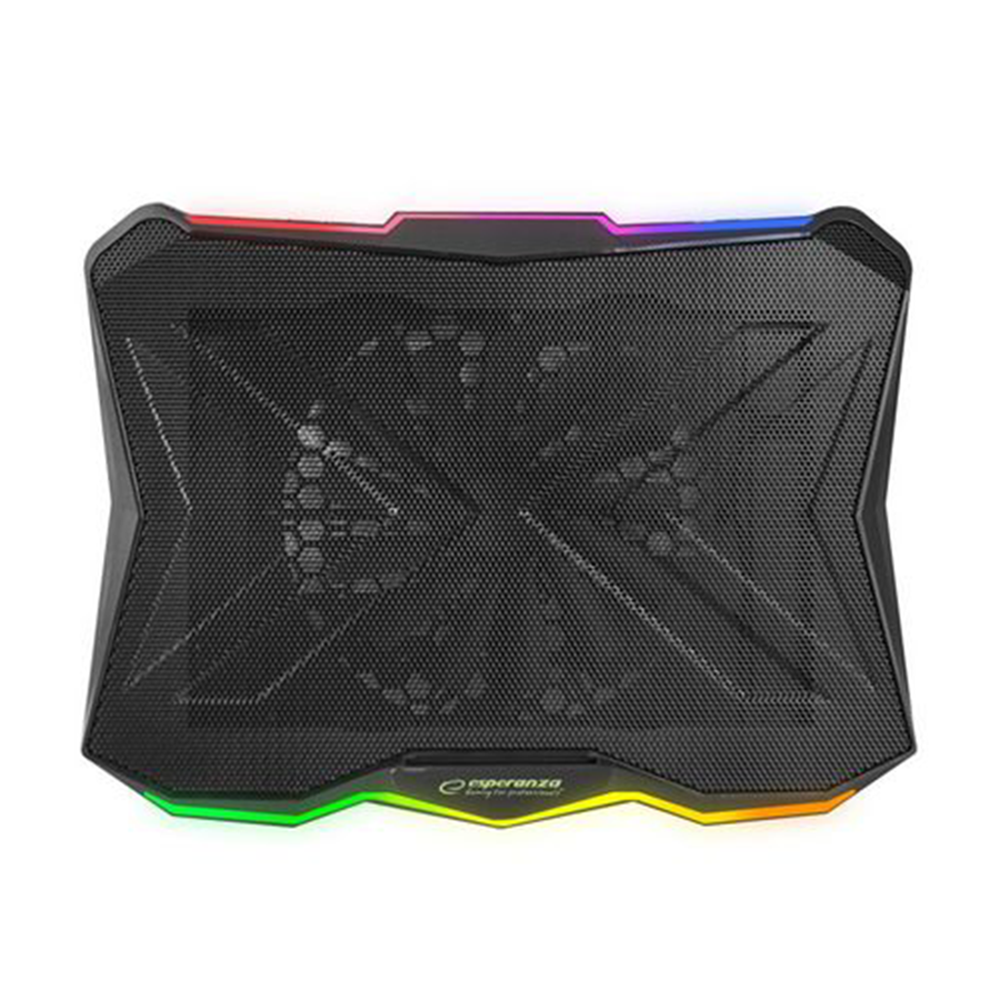 Postolje za notebook gaming ESPERANZA RGB ILLUMINATED GAMING NOTEBOOK, COOLING PAD XALOK, EGC110