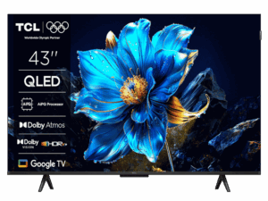 TCL 43"P7K 4K QLED TV 60Hz; Google TV; HDR multi-format; HVA Panel; Game Master; Dolby Atmos; AiPQ Processor; Slim & Uni-body; MEMC; HDR10+HDR10 HLG; Dolby AC4 Dolby TrueHD; Netflix Youtube Amazon Prime Apple-TV; HDMI 3x 2.1; USB 1x 2.0 + 1x 3.0;