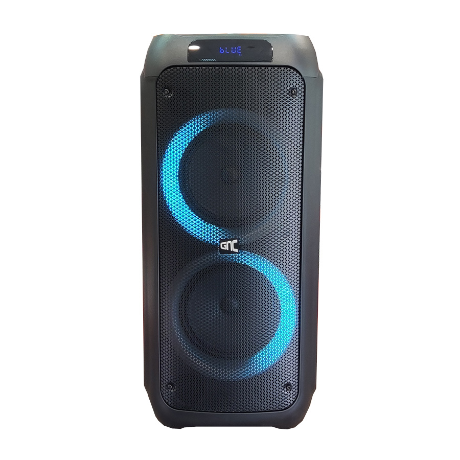 GNC MusicBox Party 240W bluetooth, karaoke, dva wireless mikrofona, USB, card, FM, LED, GNC-240W-1