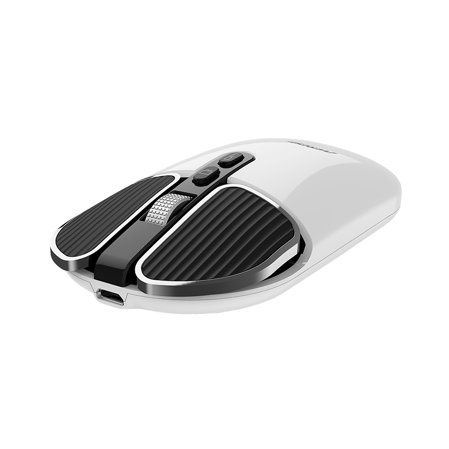 Miš Everest SM-620 2in1 Bluetooth 2,4GHz Charged Metallic Gray Super Silent Mobile