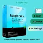 Antivirus Kaspersky Standard 3 korisnika/1 godina