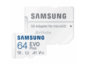 Samsung Micro SD 64GB EVO Plus;sa adapterom;Up to 160MBs