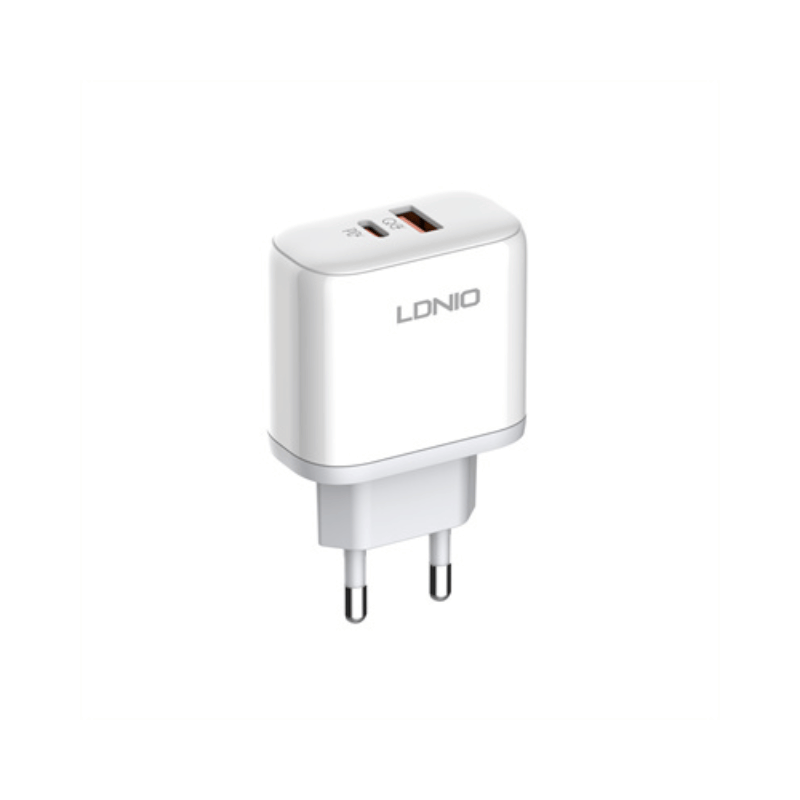 Kucni punjac LDNIO A2526C 45W PD + (QC4+ | QC3.0) (USB-A + USB-C) kabal type-C – lightning
