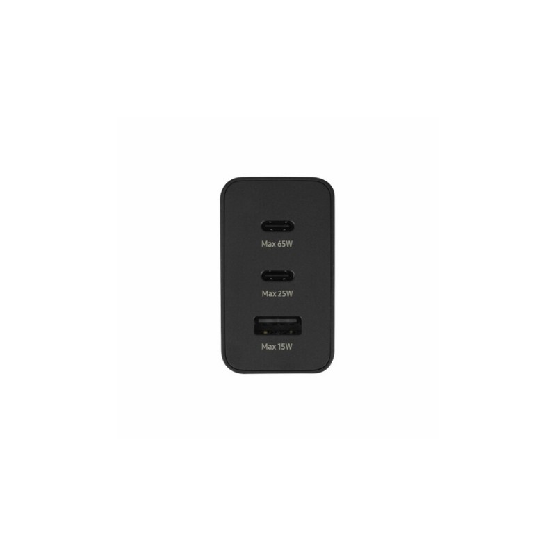 Kucni punjac Samsung Original TRIO 65W USB-A USB-C x2 Black EP-T6530
