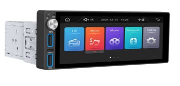 Multimedija za Auto | 6.86″ Zaslon | Apple Carplay i Android Auto | USB-C | WELL