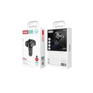 XO FM Transmiter Bluetooth BCC03 I auto punjac 18W 2u1 Crni