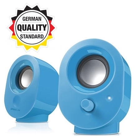 Zvučnici 2.0 SPEEDLINK SNAPPY Stereo, blue, USB, SL-8001-BE