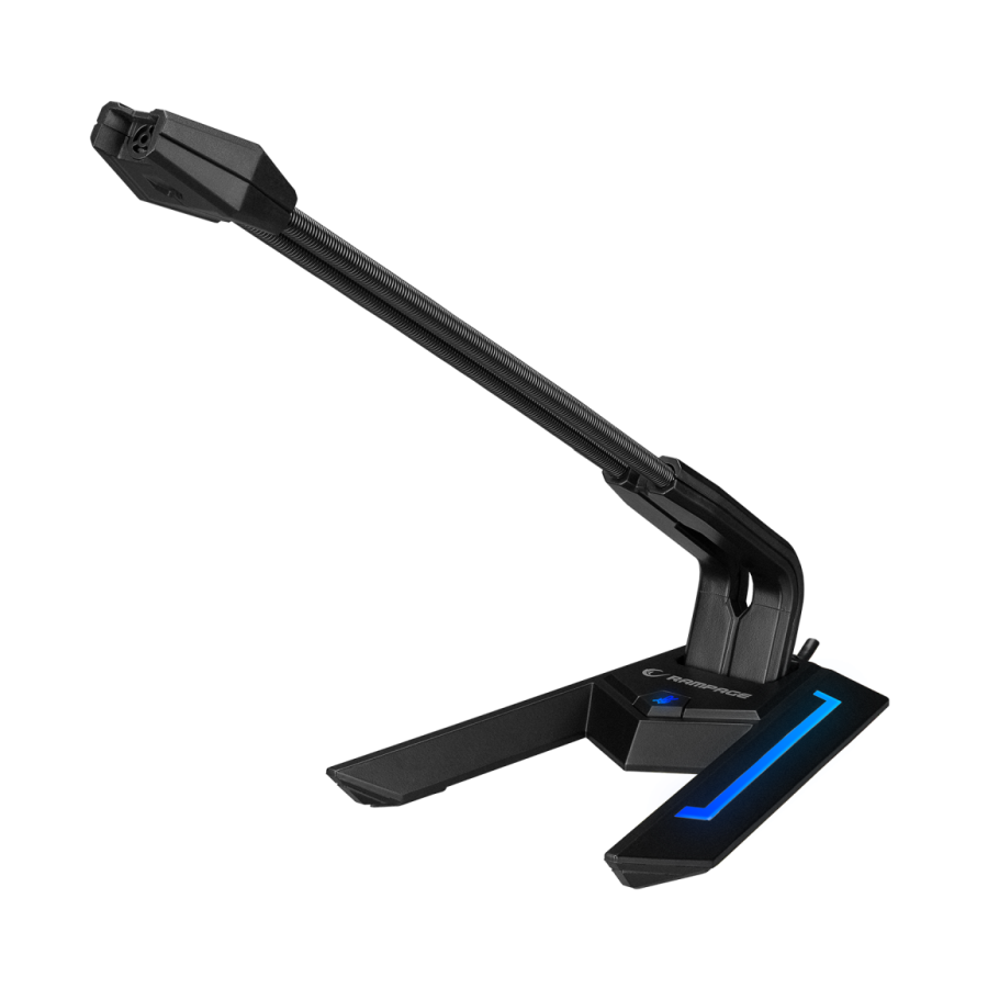 Mikrofon gaming RAMPAGE SN-RM7X black stoni LED, 21847
