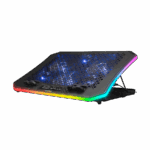 Postolje za notebook gaming Rampage AD-RC34 METAFOR Black 6 Fan RGB Illuminated 10"-19", 36312