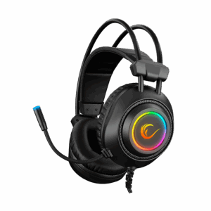 Slušalice sa mikrofonom gaming RAMPAGE RM-K19 RAGING PLUS Black USB 7.1 Version RGB Led Gaming Headset with Microphone, 32915